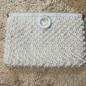 Crochet purse